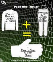 Pack Noel Junior (Maillot - Pantalon) = 1 Paire de gant Offert