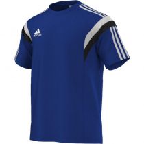 Tee Shirt Training Adidas Bleu